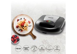 Musullu Tost ve Waffle Makinesi Msl-2038